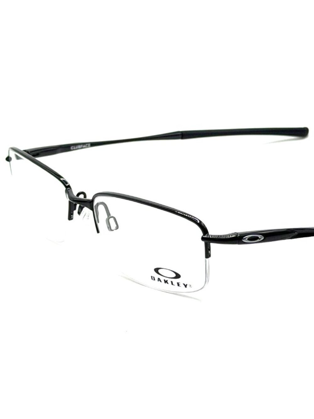 NEW OAKLEY CLUBFACE OX3102-0154 Polished Black Men Eyeglasses 54mm 17 143